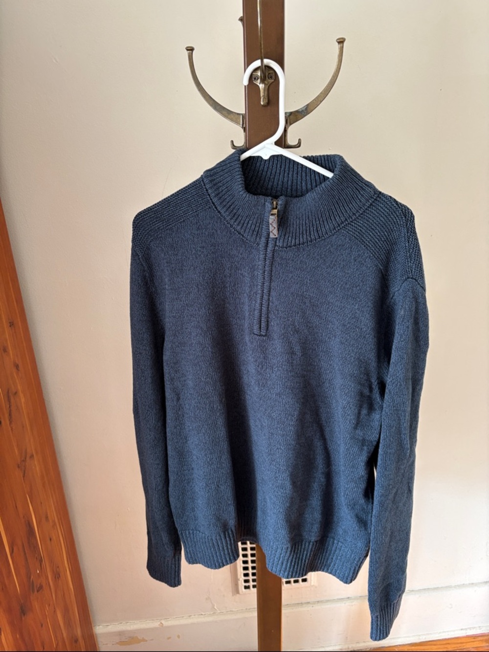 Eddie Bauer 1/4 zip sweater XL